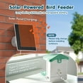 thumbnail image 6 of VEVOR Smart Bird Feeder with Camera 2K HD AI Identify Bird Species Auto Capture, 6 of 12