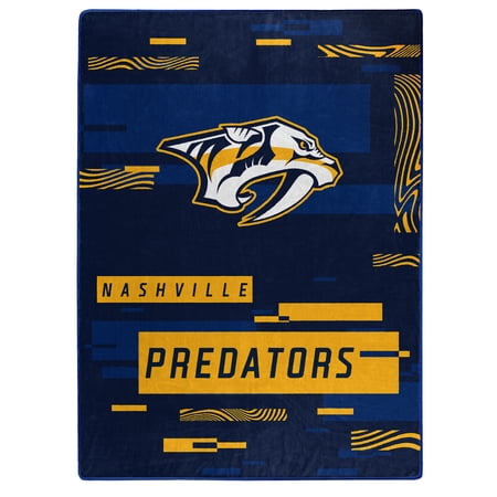 The Northwest Group Nashville Predators 50 x 60 Digitize Raschel Throw Blanket