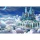 thumbnail image 1 of Cuadros Decorativos IY completo redondo taladro diamante pintura cielo castillo mosaico Rhinestone arte artesanía Likrtyny embutido en tela, 1 of 6