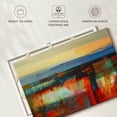 thumbnail image 6 of Elephant Stock Early Morning Light Wall Art - Horizontal Canvas Wall Art - Living Room Wall Decor - Abstract Canvas - Yellow And Red Decor By Kate Boyce - 45" x 30", 6 of 8