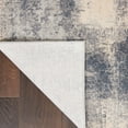 thumbnail image 5 of Nourison Rustic Textures Abstract Blue/Ivory 5'3" x 7'3" Area Rug, (5x7), 5 of 8