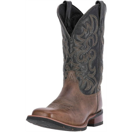 Laredo - Laredo Western Boots Mens Topeka Cowboy Square Toe Brown Black ...
