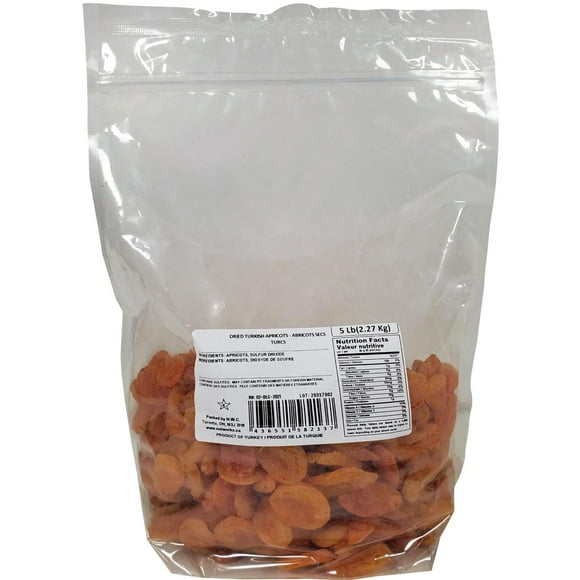 Harvest Dried Turkish Apricots, 5lb