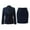 Blue, variant on ZHUASHUM pleated Skirts for women 2 Piece Suit Lady 2 Button Business Work Office Slim Fit Jacket Skirt Suit Set Black 2XL