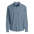 thumbnail image 5 of George Men's Long Sleeve Poplin Button-Up Shirt, 5 of 5