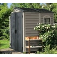 thumbnail image 6 of Duramax 6x6 StoreMate Plus Plastic Vinyl Shed with Molded Floor, 6 of 15