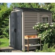 Duramax 6x6 StoreMate Plus Plastic Vinyl Shed with Molded Floor