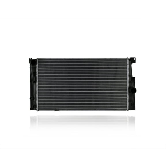 Radiator - Cooling Direct Fit/For 13353 12-16 BMW 5-Series 2.0L - Plastic Tank Aluminum Core, 1-Row Fits select: 2012-2016 BMW 528