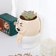 thumbnail image 5 of Maceta con suculentas para inodoro, bonitas macetas verdes para oficina, adornos decorativos de descompresión, maceta con suculentas, adorno de escritorio, decoración de oficina pequeña,, 5 of 8