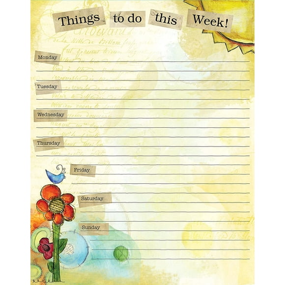 Lang Color My World Jumbo Weekly Planner par Lisa Kaus (1083034)