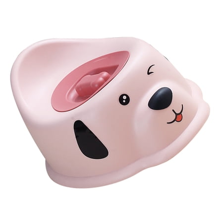 HOOWIFFY Portable Infant Training Potty Chair with Cute Cartoon Design, PP Material, 1 Pack