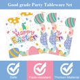thumbnail image 6 of HongHeng Clearance Under $2.00 Easter Paper Towel Heavy Duty Easter Dinnerware Sets with Easter Eggs Bunny for Spring Holiday Easter Party Supplies Disposable Paper Towel 20Pcs, 6 of 6