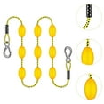 thumbnail image 6 of yotijay 60 -Fuß -tow rope for 1 to 6 drivers to the hose, water sports with 9 swimmers, Yellow Black Spots, 6 of 8