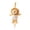 B, variant on 11.8" Pink Fox Hanging Baby Stroller Toy with Rattle, Infant Crib Sensory Wind Chime Plush, 1 Pc