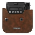 thumbnail image 6 of Fintie Protective Case for Fujifilm Instax Mini 90 - Premium Vegan Leather Bag Cover w/ Adjustable Strap, Vintage Brown, 6 of 7