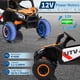 thumbnail image 3 of Yeshouse Camión UTV eléctrico de 12 V para niños, con control remoto, tracción 4x4/2x4, suspensión de muelles, neumáticos de EVA, Bluetooth, cinturón de seguridad y puertas dobles, 3 of 7