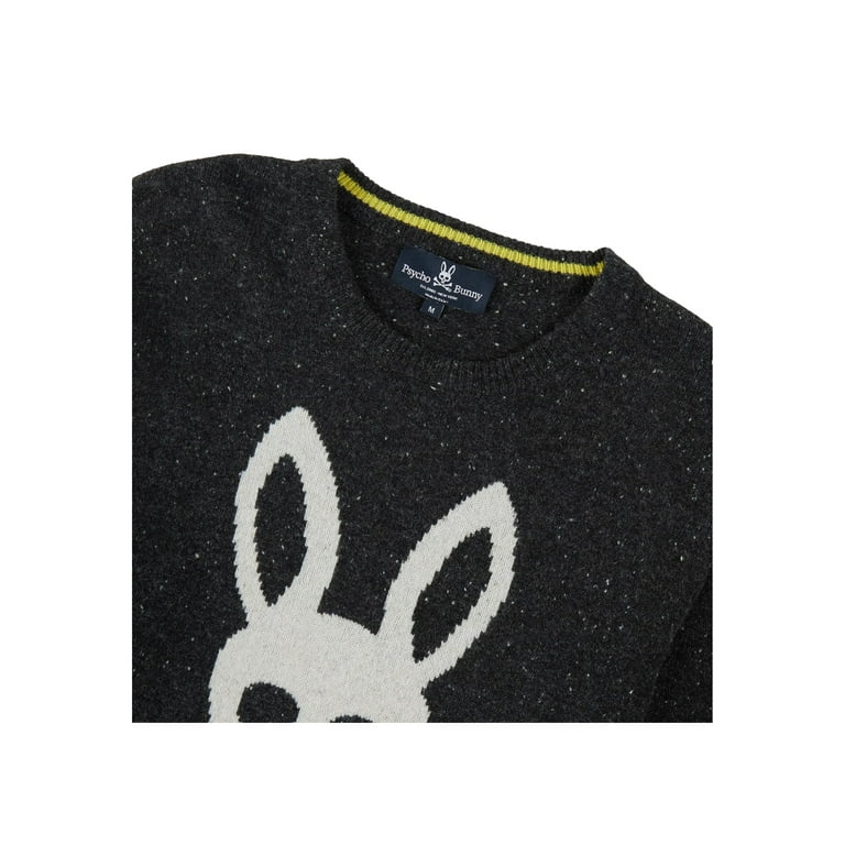 Psycho Bunny Vandam Men's Wool SweaterBlackM - Walmart.com