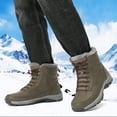 thumbnail image 6 of Northblanc Mens Snow Boots Water Resistant Hiking Boots Non-slip Winter Warm Fur Lined Comfort Outdoor Camping Shoes, 6 of 9