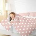 thumbnail image 4 of Erosebridal Polka Dots Bedding Comforter Set, Circle Geometric Comforter Sets, Modern Simple Reversible Down Comforter, Microfiber Bedroom Decor, 2 Pieces, 4 of 7