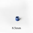 thumbnail image 4 of Splihome Clous à Disque pour Vélo en Alliage d'Aluminium Plaque de Manivelle Vis Bleues, 4 of 9