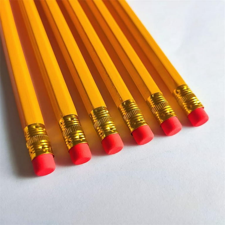 BAZIC Glitter Metallic Pencils, Latex Free Eraser, (8/Pack), 1-Pack