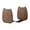 Walnut, variant on ABCISI Bookends for Shelves, Cat Shape Book Ends for Home Office School Library Kitchen, Cute Book Stopper, Beech Book Holder 1 Pair