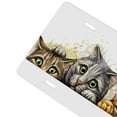 thumbnail image 3 of Yehwow Three cute cats Metal Car Plate Decorative Aluminum License Plate Tag Sign, 3 of 5