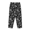 thumbnail image 5 of Goofa Snake Printed Soft Pajama Pants for Women, Wide Leg Comfy Casual Lounge Yoga Pants-Small, 5 of 9