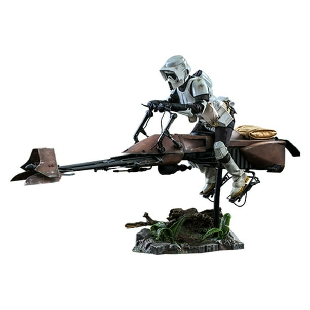 Figura Hot Toys 1/6 de Escala Star Wars Return Of The Jedi: Scout Trooper and Speeder Bike Hot Toys SIXTH SCALE FIGURE