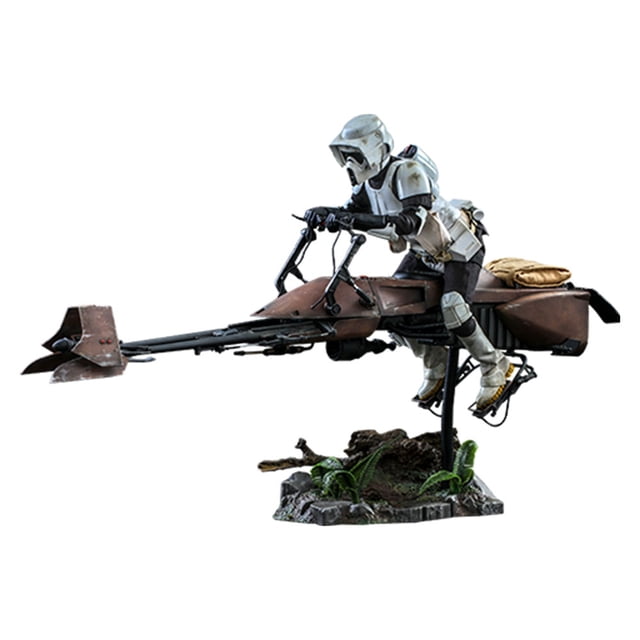 Figura Hot Toys 1/6 de Escala Star Wars Return Of The Jedi: Scout Trooper and Speeder Bike Hot Toys SIXTH SCALE FIGURE