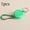 Green, variant on Retractable Steel Wire Rope Pull Key Chain Spring Buckle Clasp Outdoor Steel Wire Rope Key Ring Rebound ID Card Holder Sports Multi-Function Tool