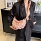 thumbnail image 5 of Bolso bandolera pequeño y versátil de un solo hombro para mujer, bolso informal tipo burbuja con pliegues y forma de nube, 5 of 6