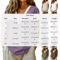 thumbnail image 3 of Thousandth Women's Breathable Relaxed Loose fitting Cotton Lace Casual Top Everyday Wear Fashionable Lightweight Blouses Short Sleeve V-neck Pullover Top, 3 of 8