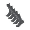 thumbnail image 1 of INSPIRE CHIC Unisex Comfort Blend Athletic Crew Socks 5 Pack, 1 of 6