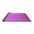 thumbnail image 2 of Ahgly Company Indoor Round Oriental Purple Industrial Area Rugs, 6' Round, 2 of 4