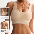 thumbnail image 4 of SPZTSX Racerback Sports Bras for Women Removable Pads Yoga Daily Wear Running Cycling Hiking Training Athletic Bra, 4 of 6