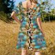 thumbnail image 5 of Vestido de manga corta Looks Like Spirits de Emile Ovasi, vestido de noche, vestidos de mujer, ropa de mujer, 5 of 7