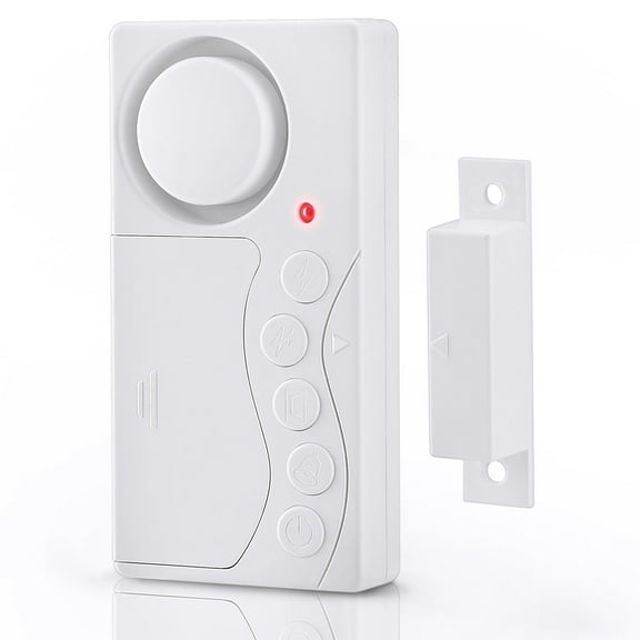 Wireless Door Opening Sensor Time Delay Refrigerator Door Alarm Burglar Alarm Anti-theft Window Open Closed Door Sensor