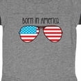 thumbnail image 3 of Inktastic Born in America Boys or Girls Baby Bodysuit, 3 of 4