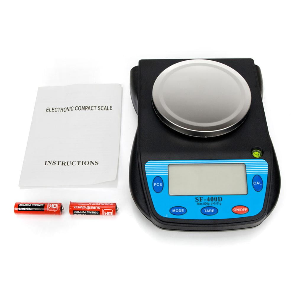 Gram Scale 0.01g Accuracy Electronic Scale Science Digital Scale Lab USB  SF-400D