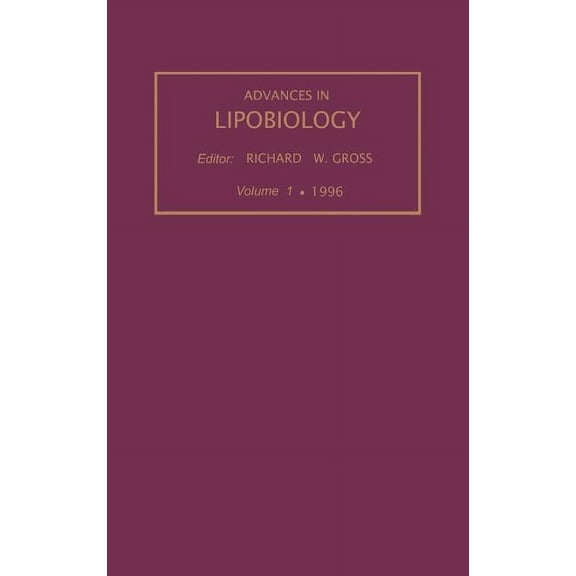 Advances in Lipobiology Advances in Lipobiology, Volume 1, (Hardcover)