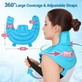 thumbnail image 6 of Comfytemp Ice Pack for Neck & Shoulder Pain Relief Hot Cold Therapy Wrap, 6 of 8