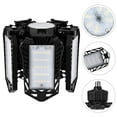 thumbnail image 4 of GOOHOCHY Bombilla de iluminación para garaje, luces LED para garaje, luz de techo con 5 paneles deformables, 4 of 7