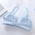 thumbnail image 2 of Teenage Girls Underwear Training Bra Kids Wireless Bra For Teens in Puberty 8-16T, Blue, 2 of 5