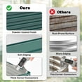 thumbnail image 4 of Outsunny 4' x 4' x 1' Galvanized Raised Garden Bed, Planter Raised Bed with Steel Frame for Vegetables, Flowers, Plants and Herbs, Green, 4 of 9