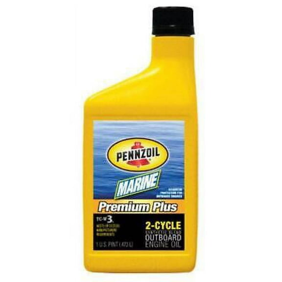 2pk Pennzoil 3909 Premium Plus Outboard Cycle Oil