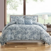 Manali Blue King 5PC Comforter Set