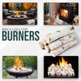 thumbnail image 5 of 17 Inch Natural Birch Logs - Decorative Dried Birch Wood Logs for Fireplace, Wedding Centerpieces - Unfinished Wood DIY Crafts, & Home Décor - Birch Log Bundle for Indoor Display (6 PCS) (2.5"-4", 5 of 7