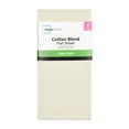 thumbnail image 4 of (2 pack) Mainstays Easy Care Beige Cotton Blend Percale Flat Bed Sheet, Full, 4 of 9