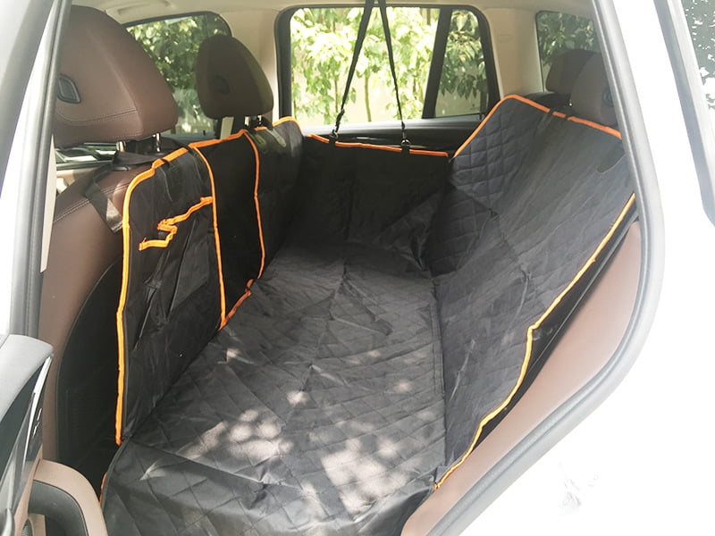 New Dog Car Seat Cover Convertible Hammock Scratchproof Pet With Mesh Window Durable Nonslip For Back Protector Cars Trucks Suvs Com - Best Dog Seat Cover For Truck